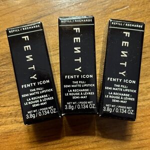 FENTY ICON
THE FILL:
SEMI MATTE LIPSTICK REFILL